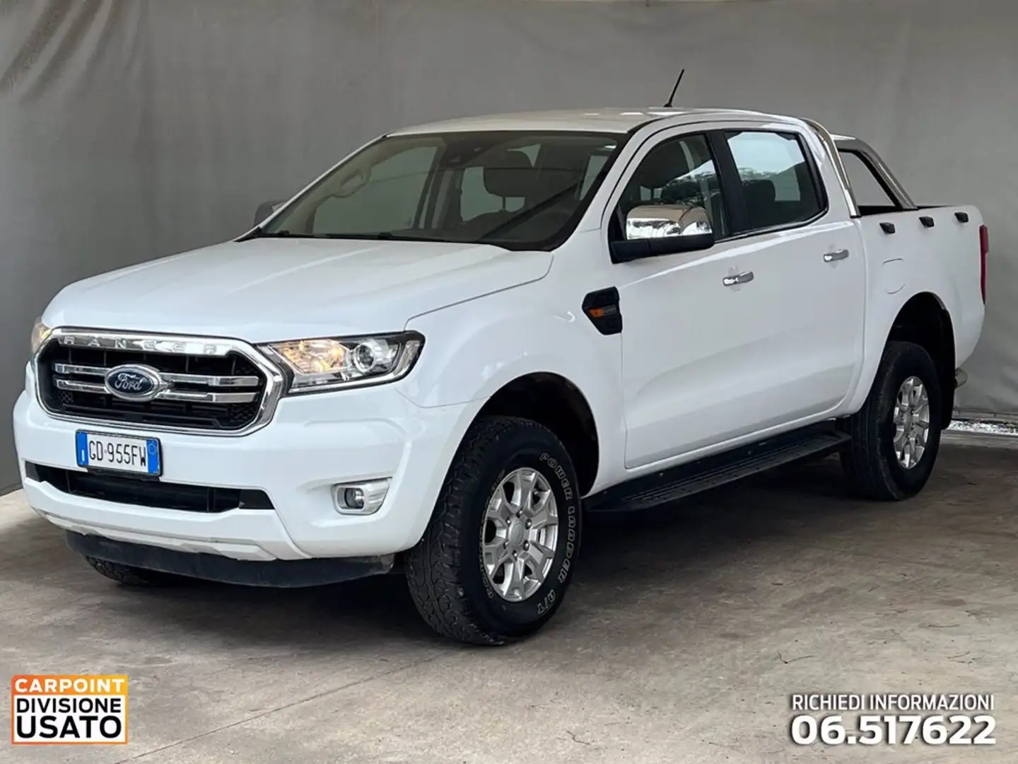 Ford Ranger 2.0 tdci double cab xlt 170cv Bianco - 1