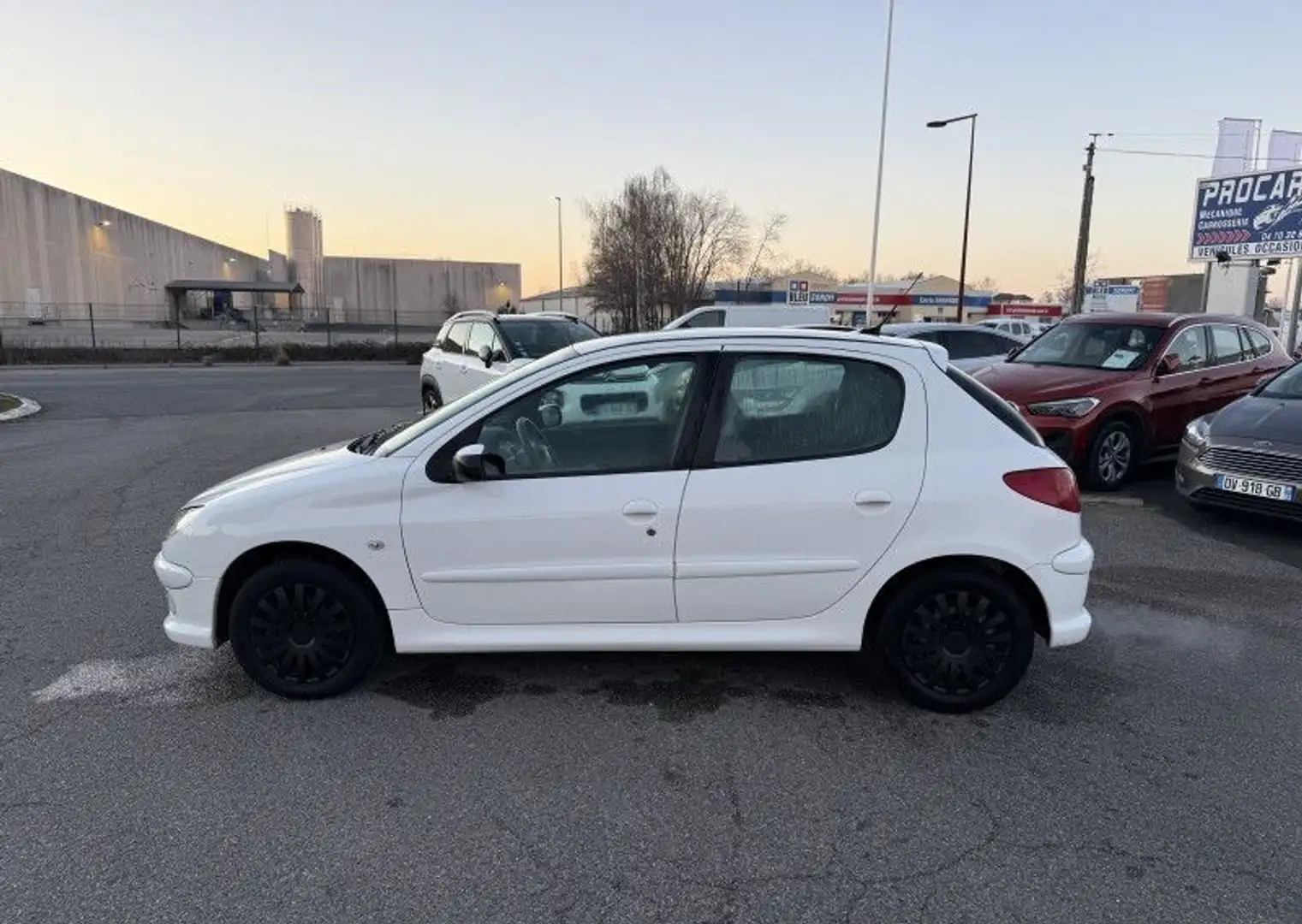 Peugeot 206 1.4 HDI TRENDY 5P Blanc - 2