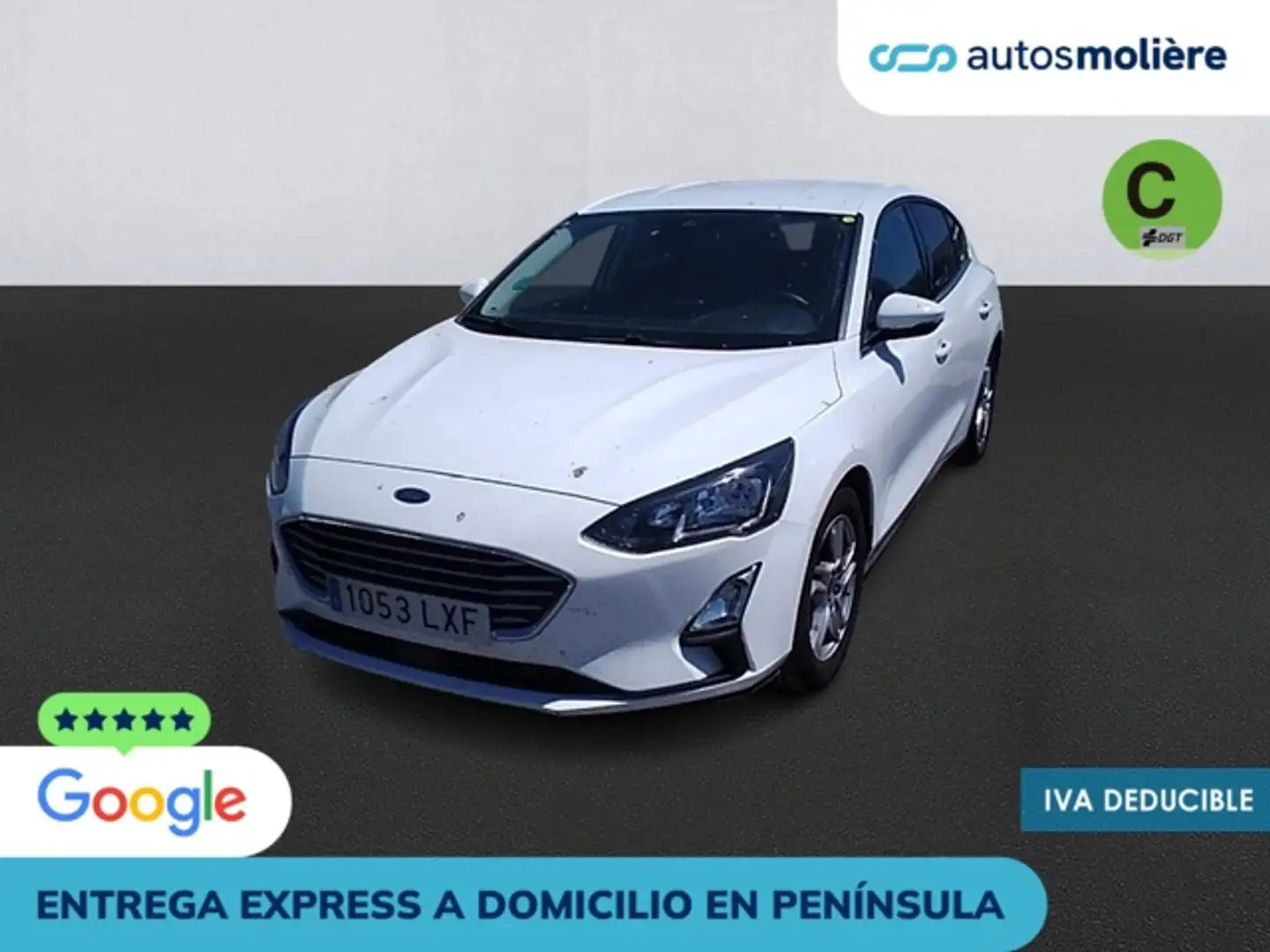 Ford Focus 1.5Ecoblue Trend+ 120 Blanc - 1