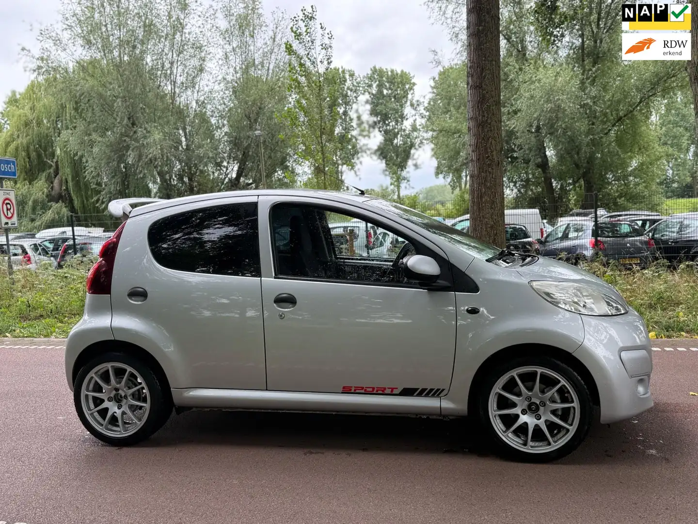 Peugeot 107 1.0 Access Accent AIRCO!5DEURS!SPORT!APK!KOOPJE! Szürke - 1