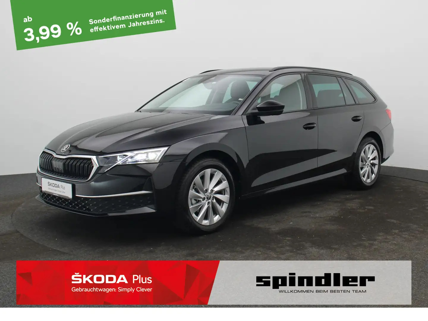 Skoda Octavia Combi Selection 2.0 TDI DSG/ Matrix, ACC Schwarz - 1