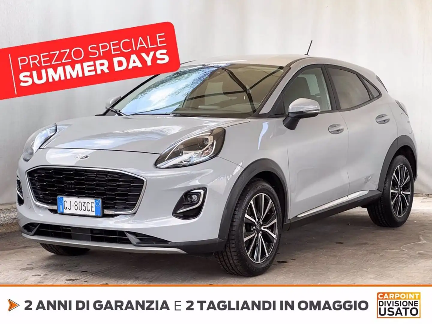 Ford Puma 1.0 ecoboost h titanium s&s 125cv Сірий - 1