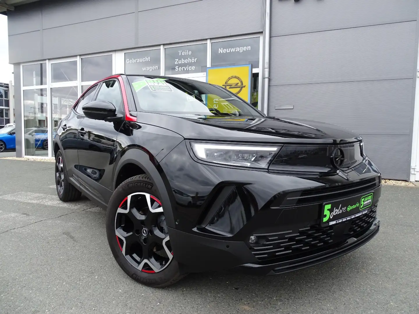 Opel Mokka 1.2 Turbo GS LINE *Navi*Voll LED*PDC Zwart - 2