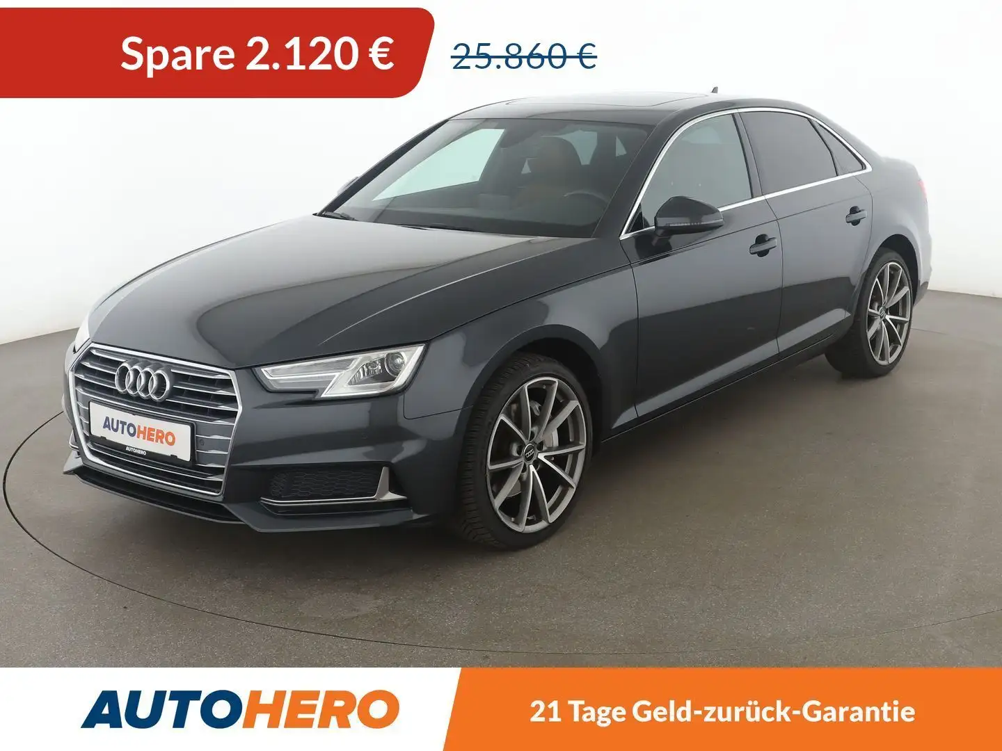 Audi A4 40 TDI Sport Aut.*BI-XENON*LIMITER*CAM* Серый - 1