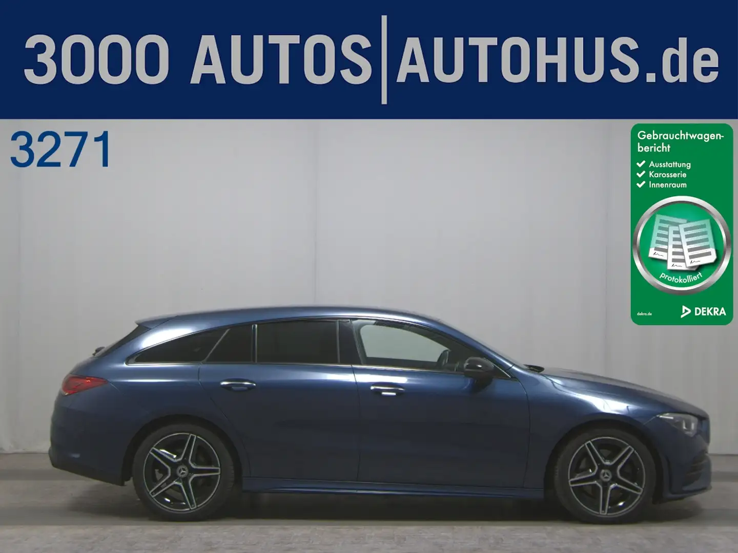 Mercedes-Benz CLA 220 SB d AMG-Line Night Navi LED MBUX+ Sound Blue - 1