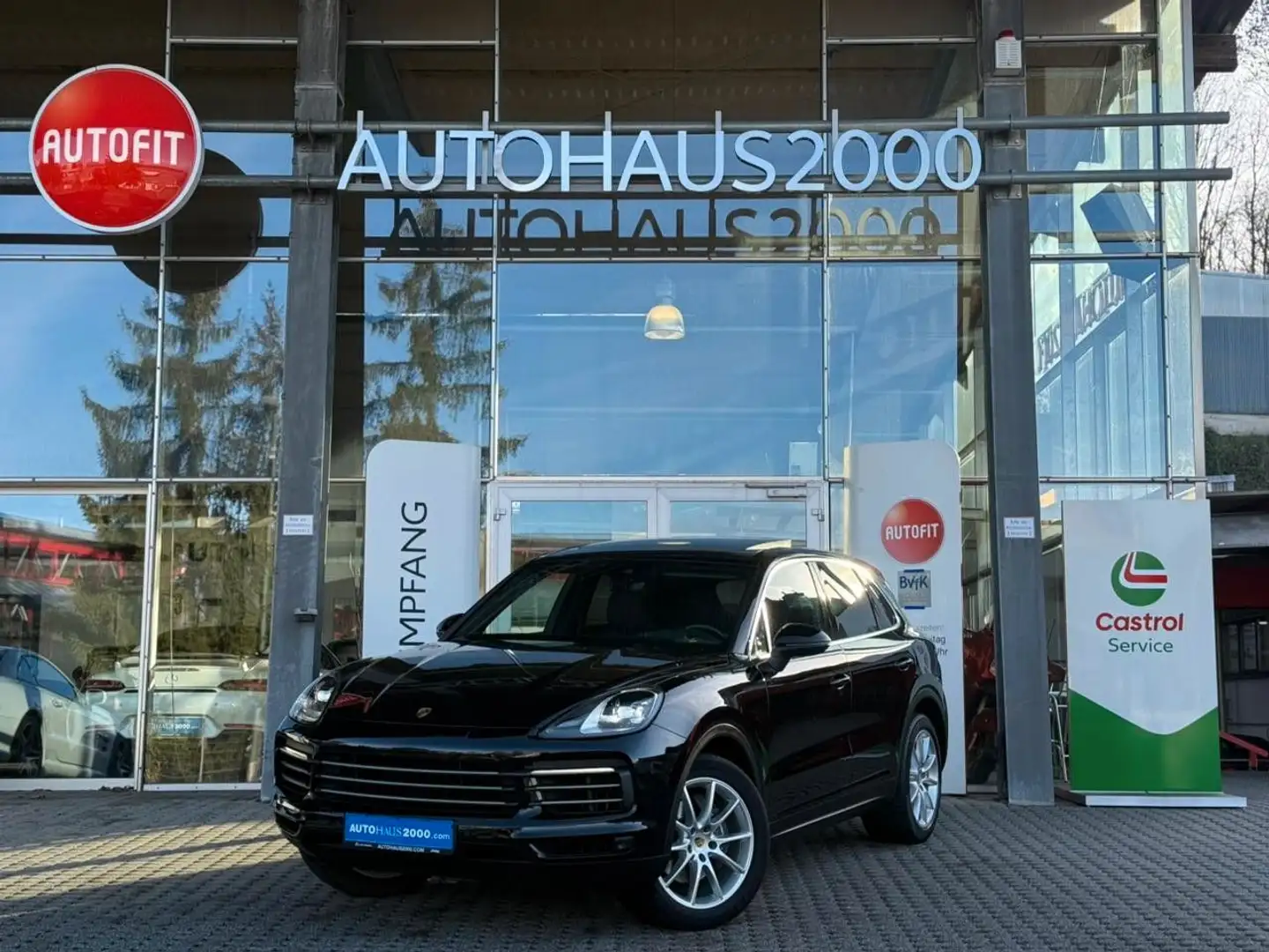 Porsche Cayenne 3,0/PANORAMADACH/HEAD-UP/20"LM/RFK/APPL Schwarz - 1