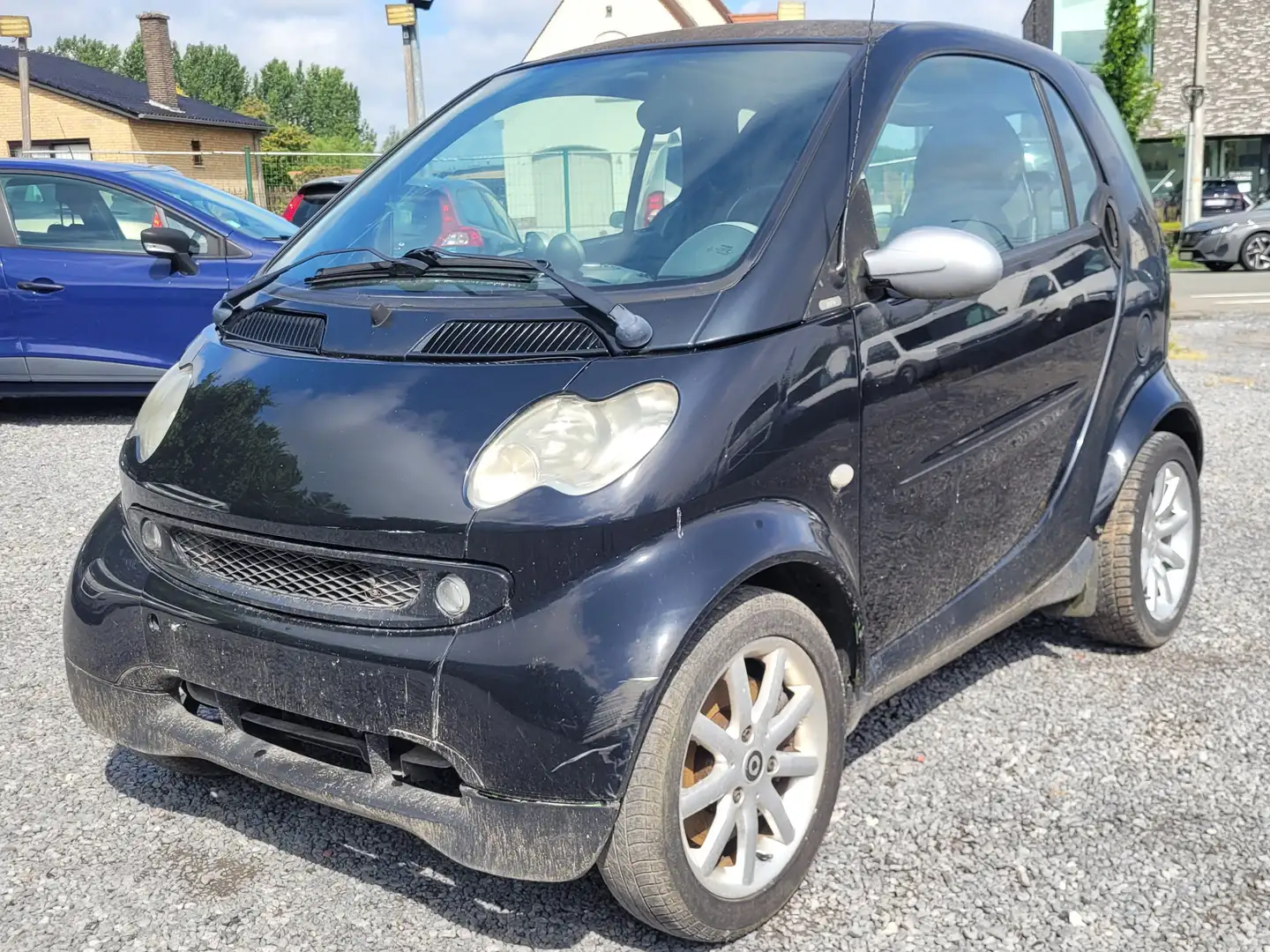 smart forTwo 0.8cdi AUTOMAAT LEDER 2000 !! EERST LEZEN !! Noir - 1