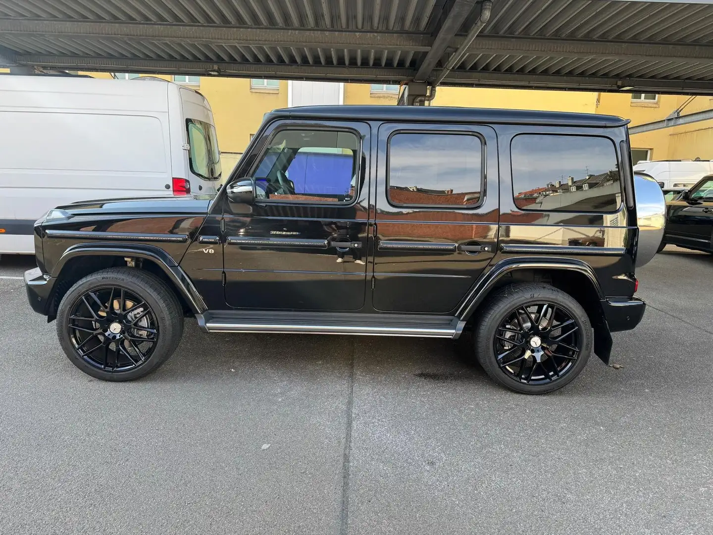 Mercedes-Benz G 500 G 500 *Düsseldorf* Standhz. ESSD Schöckl AHK Black - 1
