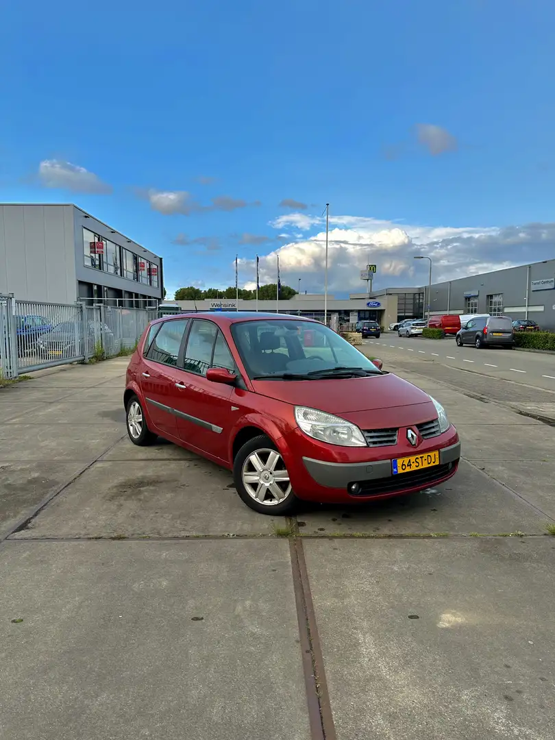 Renault Scenic 1.6 16V Aut. Privilege Rood - 1