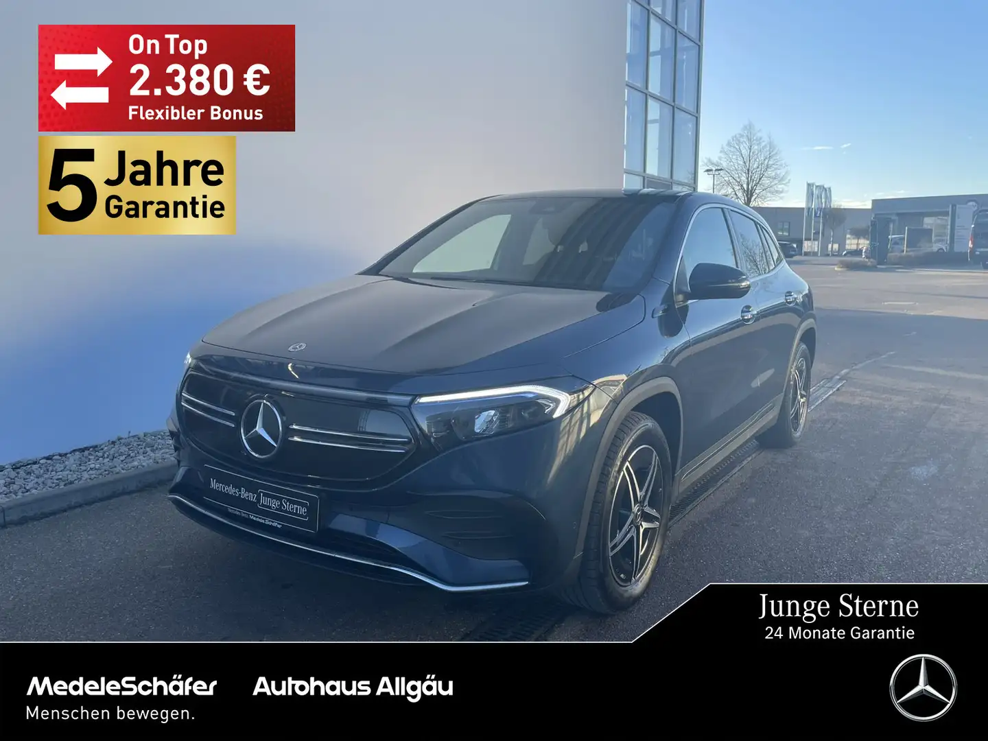 Mercedes-Benz EQA 250 EQA 250+ AMG LED KeylesGO Sound Kamera automHeck Blau - 1