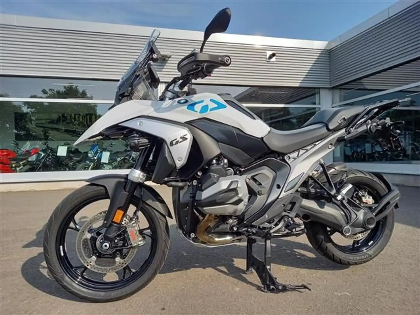 BMW R 1300 GS mit Fahrzeughöhenregelung! Biały - 1