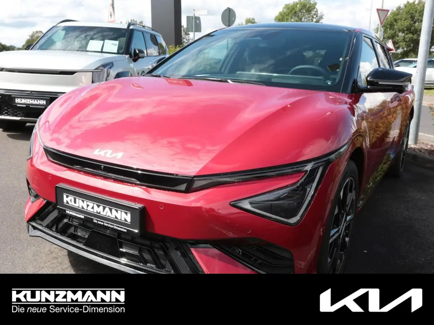 Kia EV6 84 kWh GT-Line Navi Panorama HeadUp 360° ACC Rouge - 1