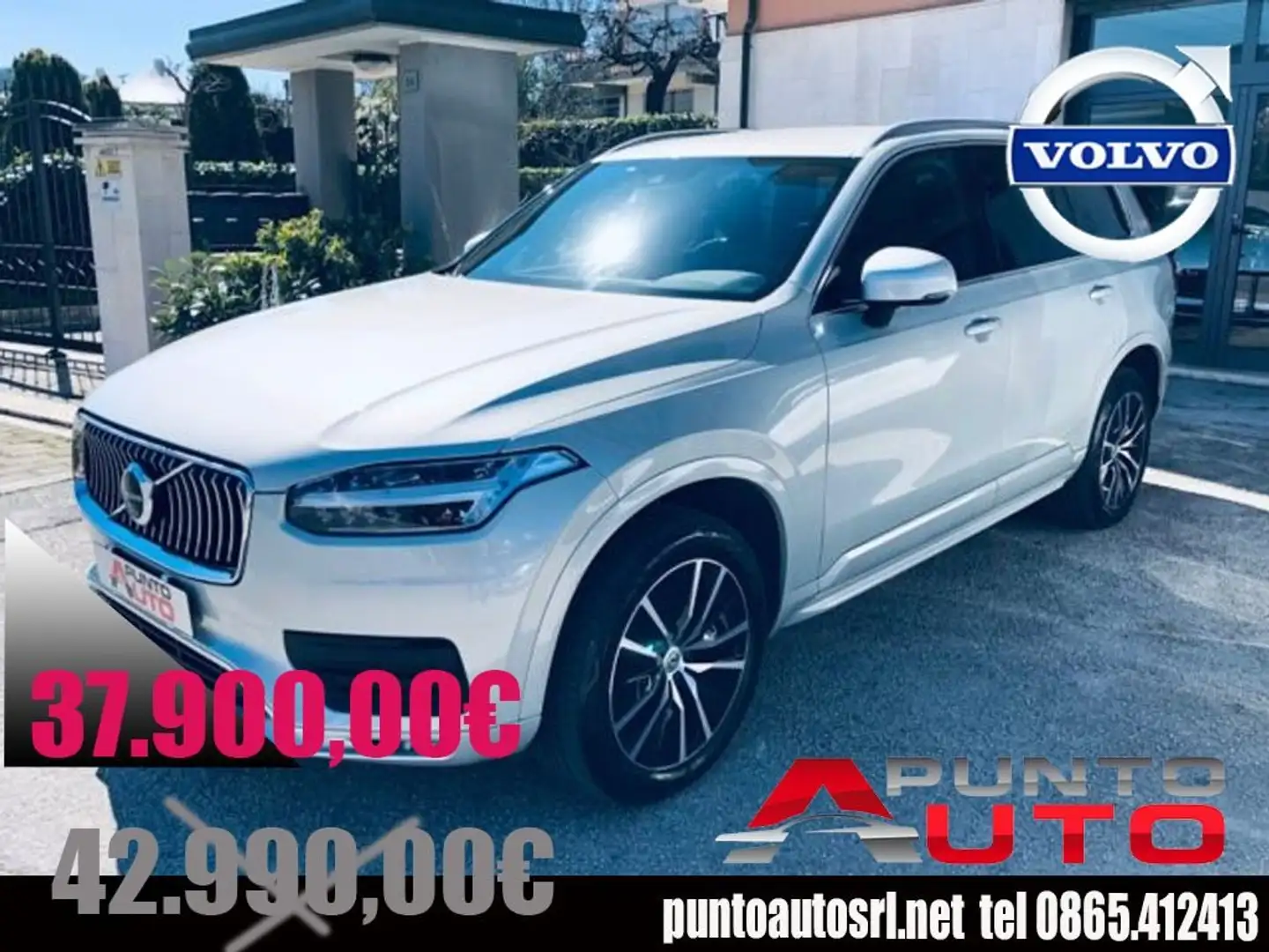 Volvo XC90 B5 AWD Geartronic 7 posti Momentum Pro Gris - 1