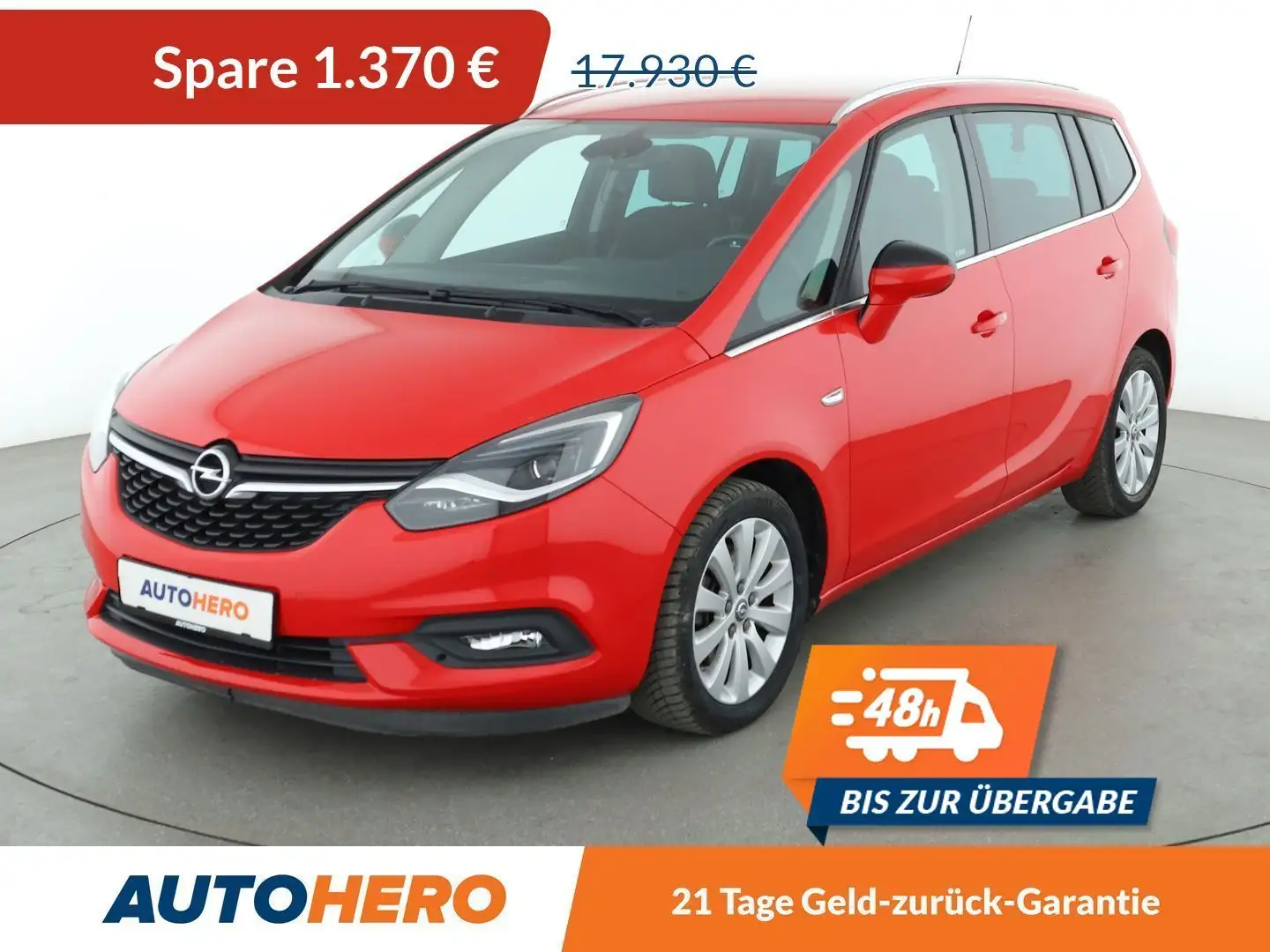 Opel Zafira Tourer 1.6 SIDI Turbo Innovation Aut.*LED*PDC*SHZ*KLIMA* Rot - 1