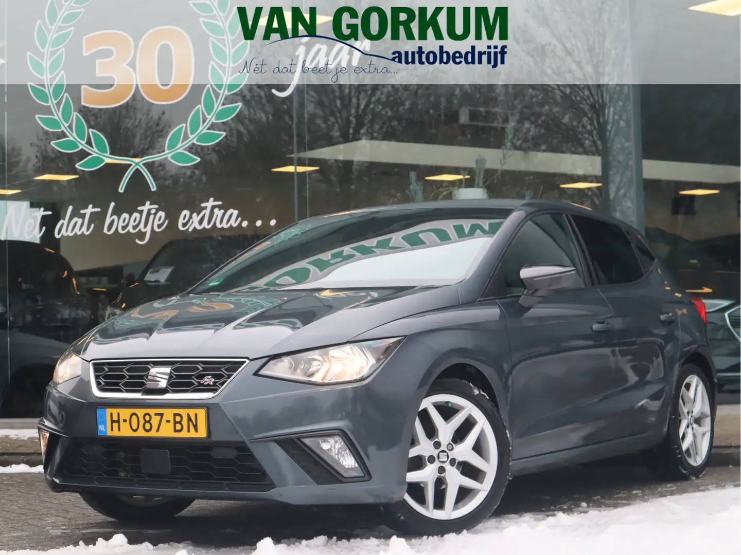 SEAT Ibiza 1.0 TSI FR Business Intense / AppleCarplay Gris - 1