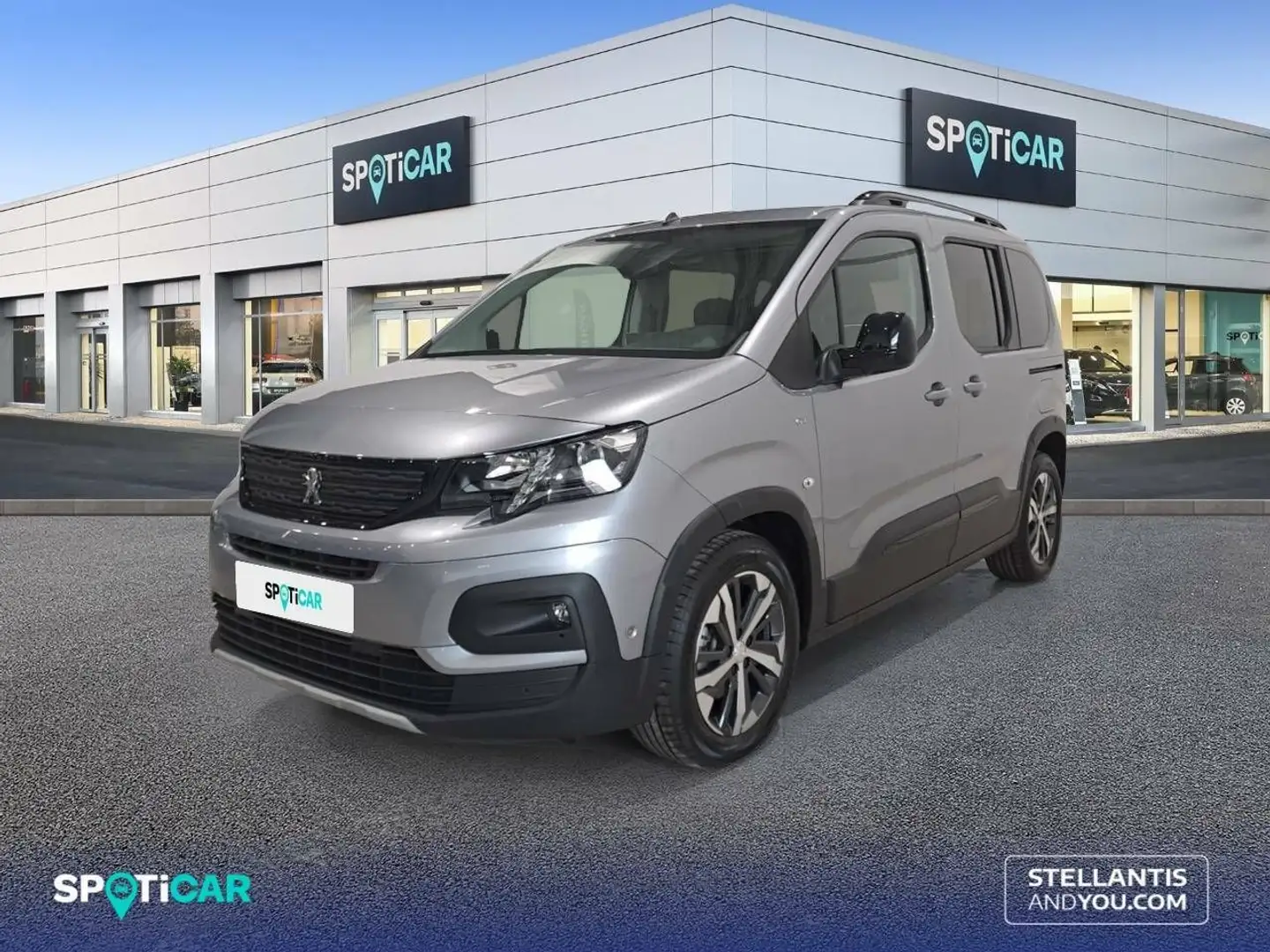 Peugeot Rifter e-Rifter 50kWh Standard GT 100kW Grijs - 1