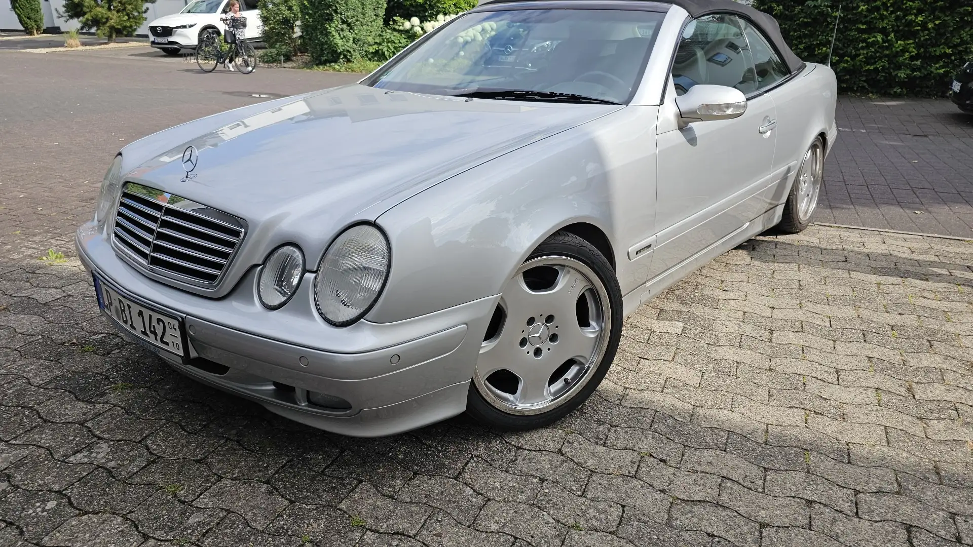 Mercedes-Benz CLK Cabrio Srebrny - 1