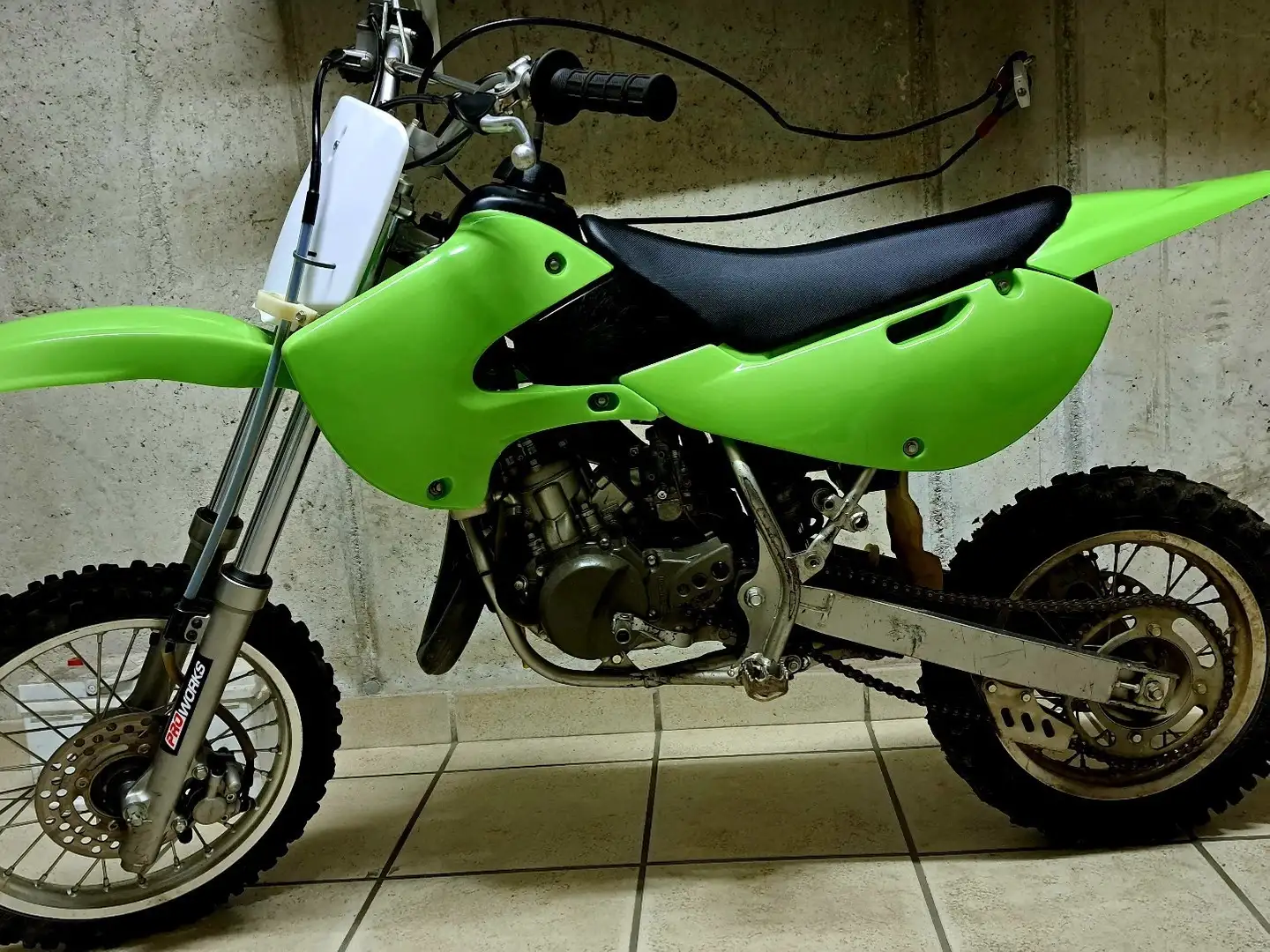 Kawasaki KX 65 zelena - 2