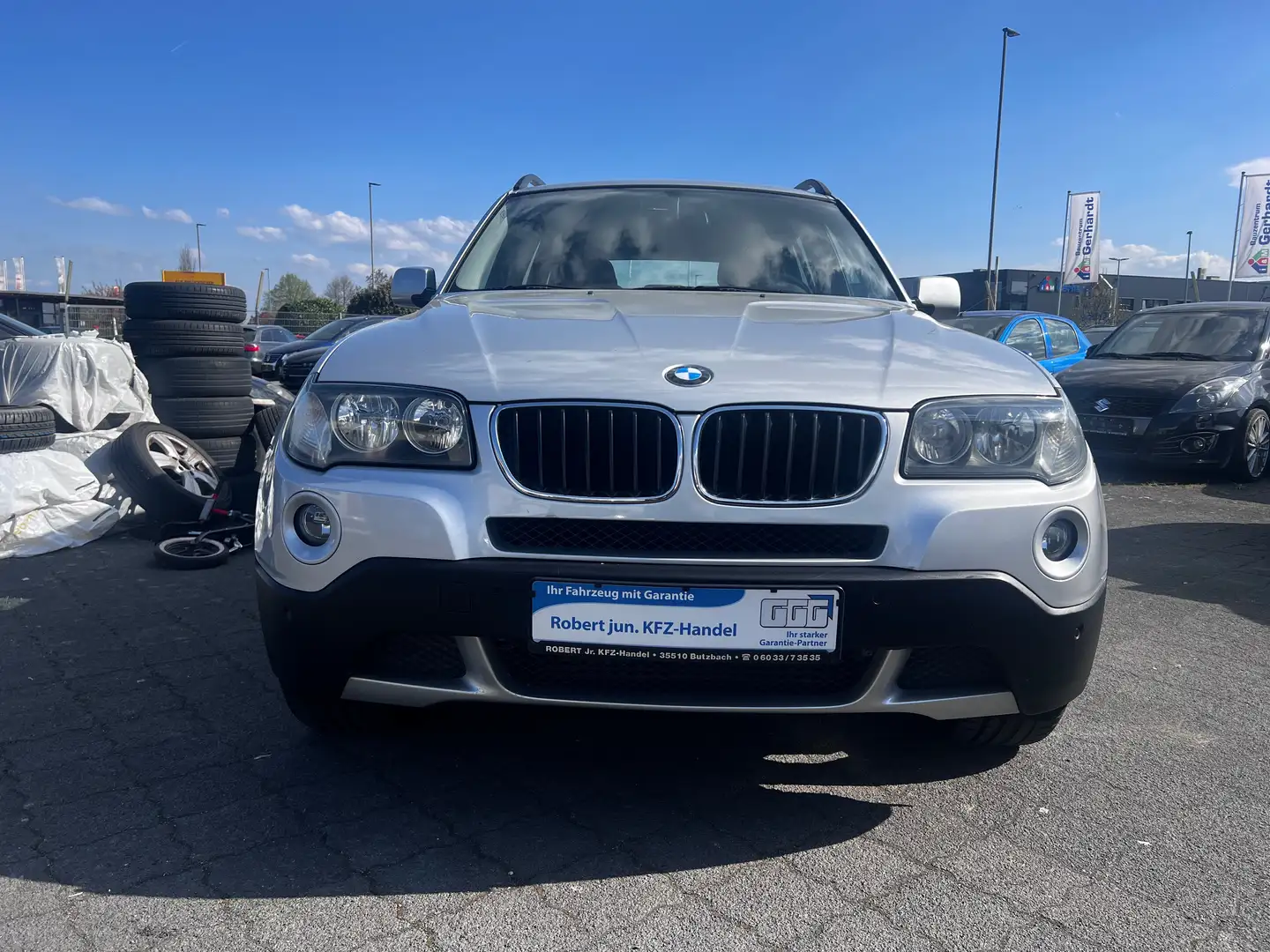 BMW X3 2.0d 4x4  Klima ALU 20 Zoll AHK Silber - 2