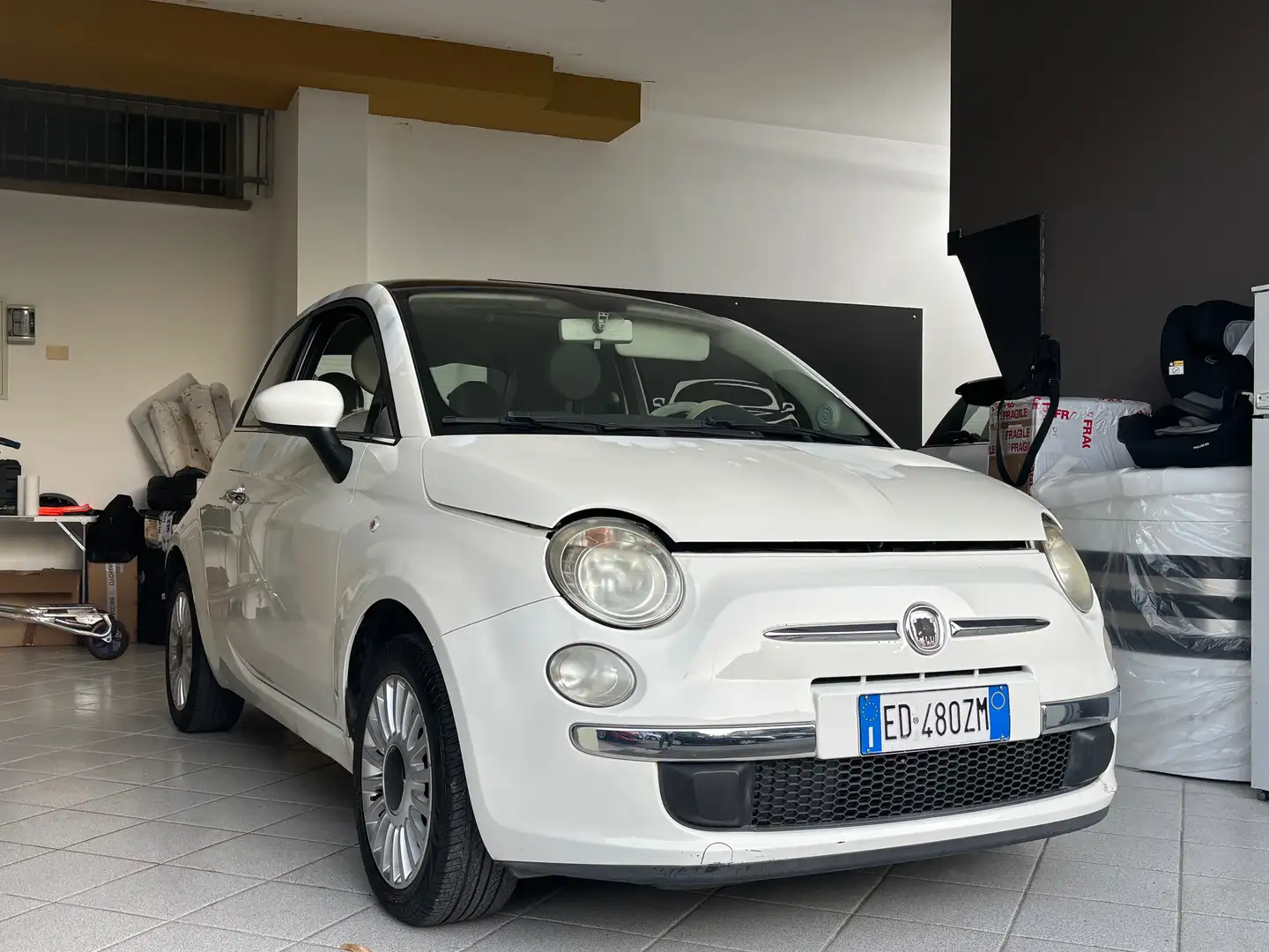Fiat 500 500 III 1.2 Lounge 69cv Blanco - 2