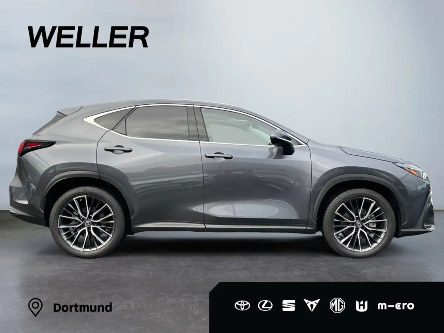 Lexus NX 350h Luxury Line *Pano*HUD*360*Navi*LED*SHZ* Grau - 2