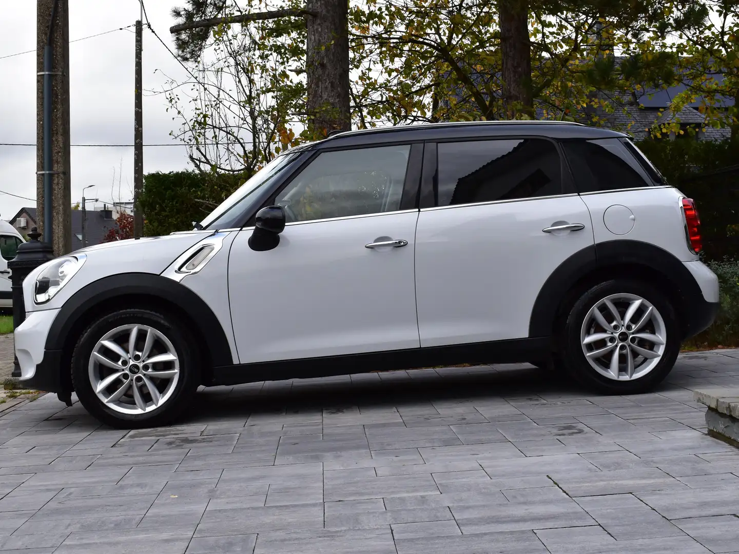 MINI Cooper D Countryman 2.0 D Cooper ** AUTO ** GPS ** FULL ** Wit - 2