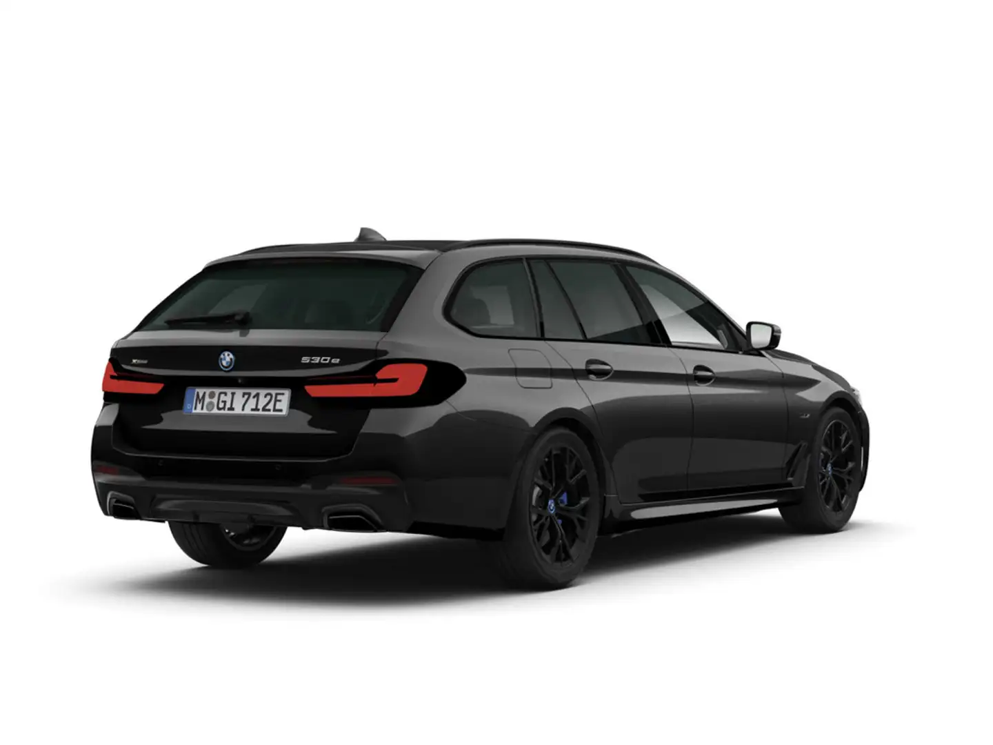 BMW 530 e Touring xDrive M-Sport Pro FACEL. LED Schwarz - 2