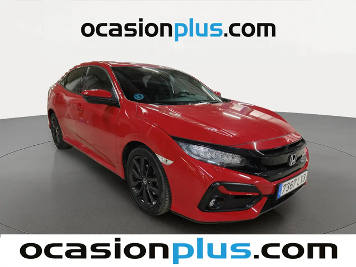 Honda Civic 1.0 VTEC Turbo Elegance Navi CVT Rojo - 2