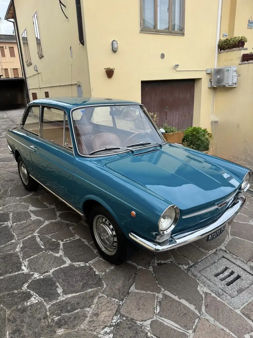 Fiat 850 Vignale Blau - 2
