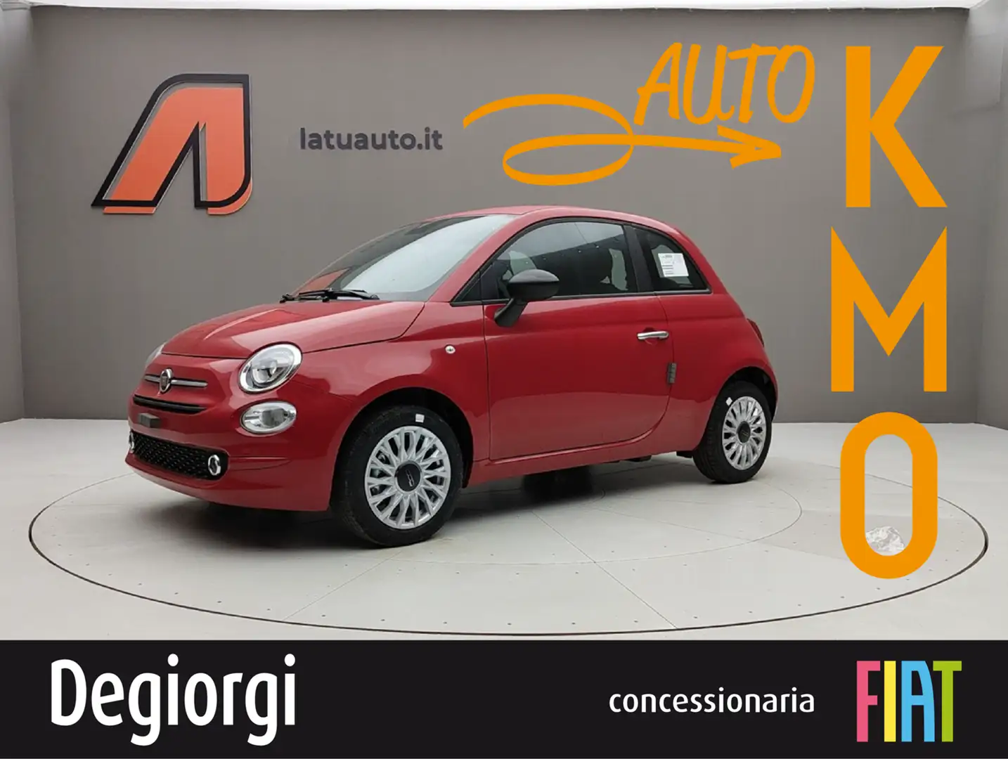 Fiat 500 1.0 70CV HYBRID Rosso - 1