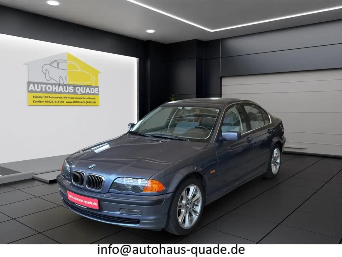 BMW 320 i E46 1. Familienbesitz grosser Service-Neu Blau - 1