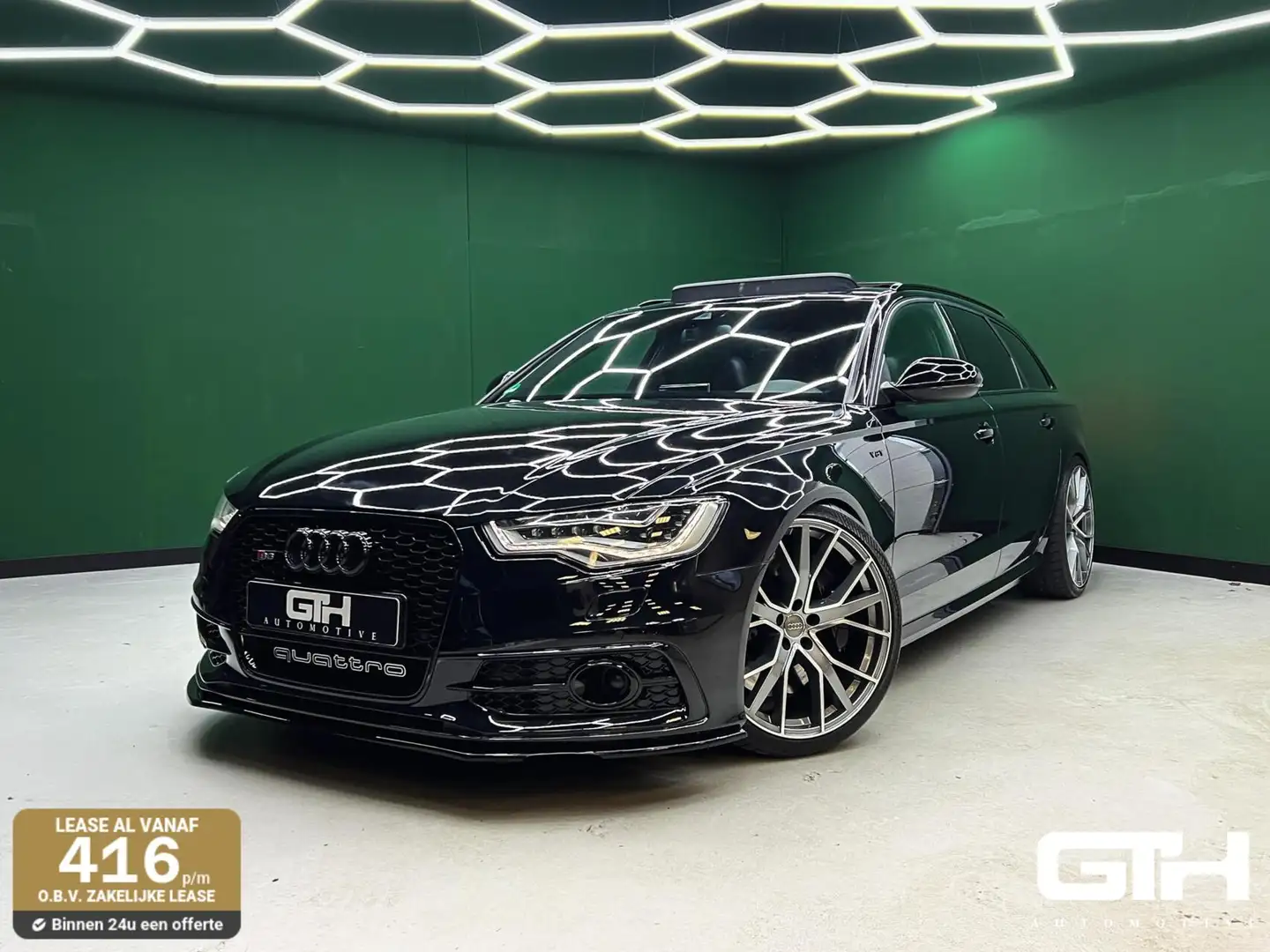 Audi S6 Avant 4.0 TFSI Quattro Akra | Bose | Pano | 550 PK Zwart - 1