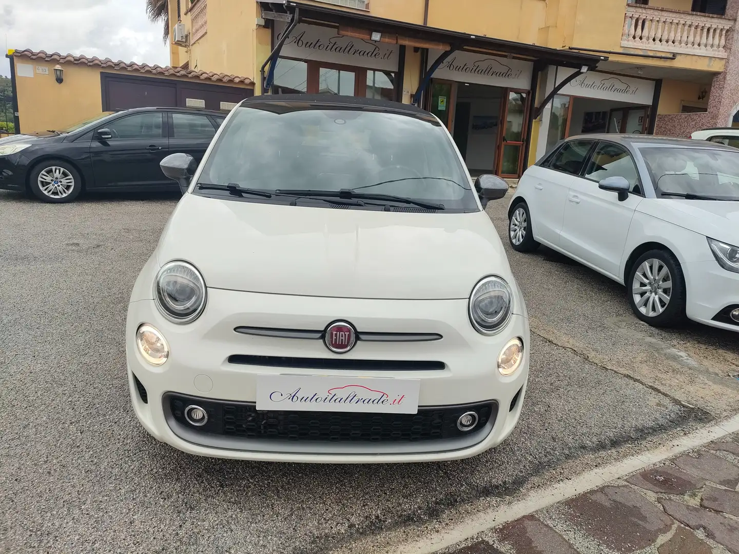 Fiat 500C 0.9 t.air t. S 85cv E6 Bianco - 1