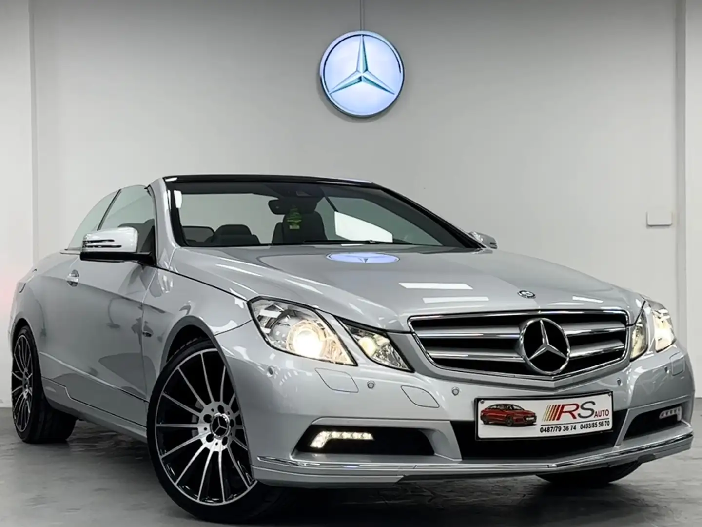 Mercedes-Benz E 220 E 220 CDI-GARANTIE 12MOIS-AUTOMATIQUE-FULL OPTIONS Grijs - 2