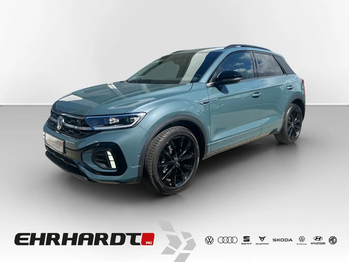 Volkswagen T-Roc 1.5 TSI DSG R-Line BEATS*IQ-LIGHT*NAV*SHZ*ACC*P... Bleu - 1