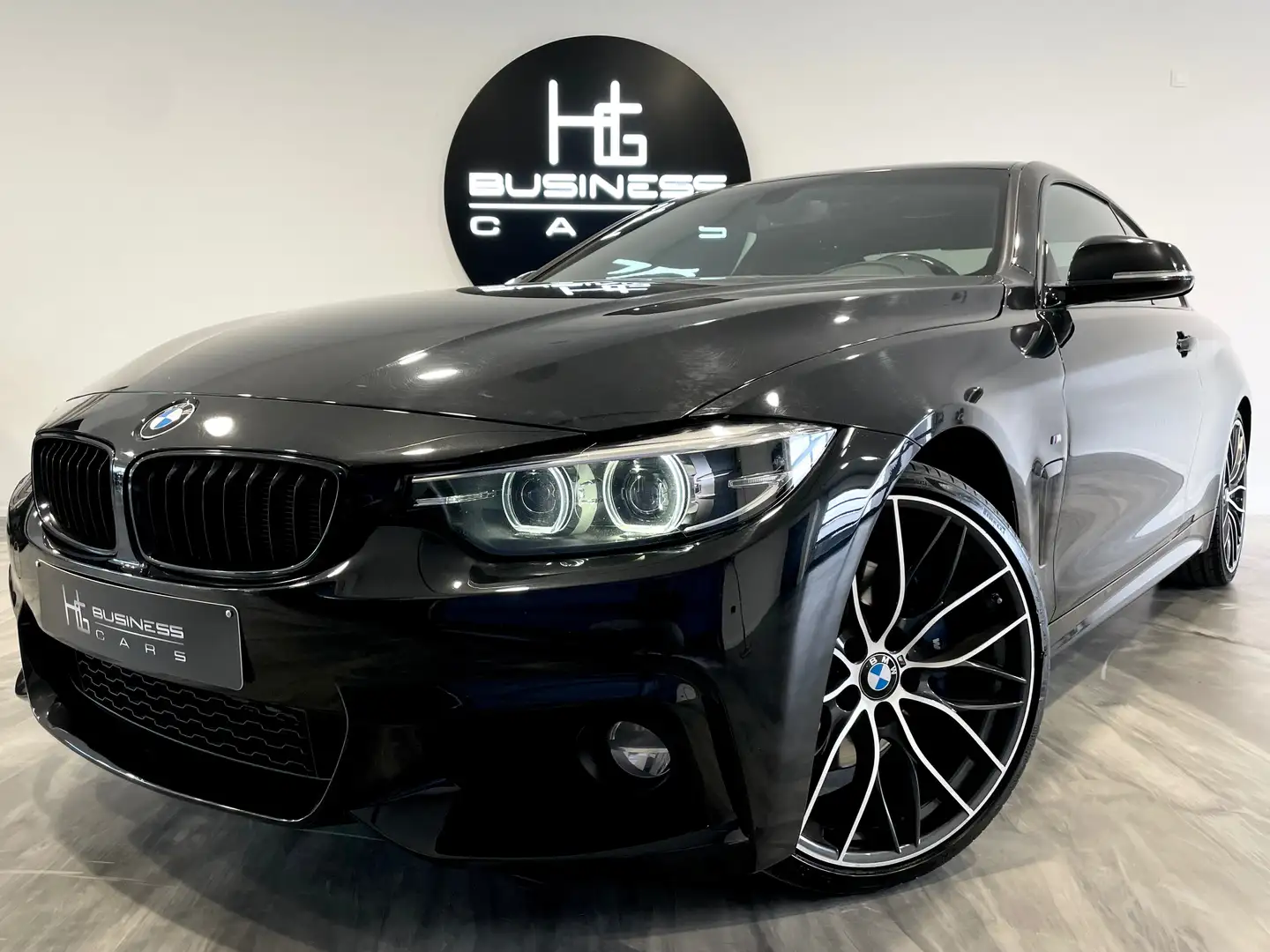 BMW 418 dA/ COUPE/ FACELIFT/ PACK M/ SHADOW LINE/ FULL LED Noir - 1
