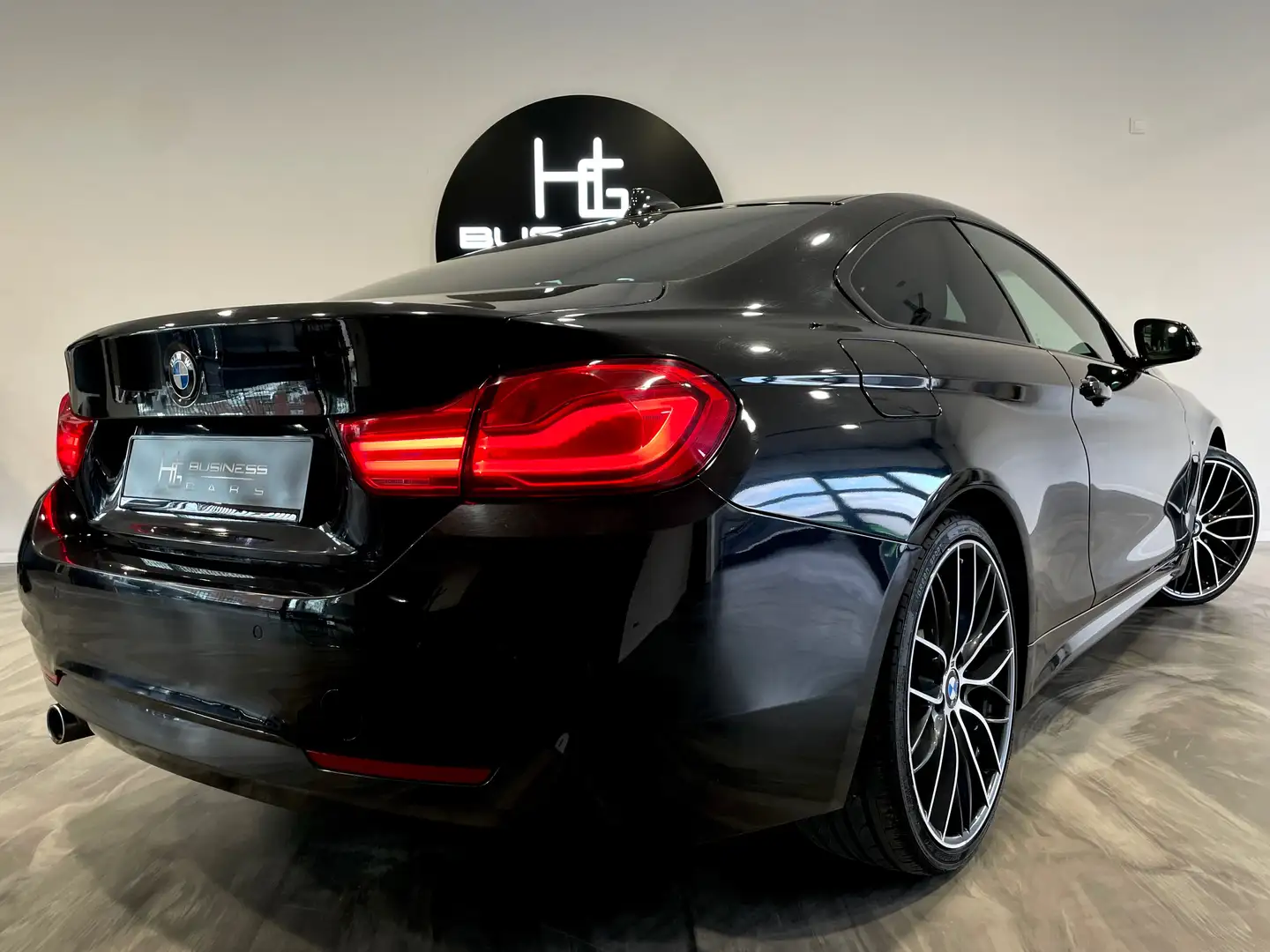 BMW 418 dA/ COUPE/ FACELIFT/ PACK M/ SHADOW LINE/ FULL LED Noir - 2