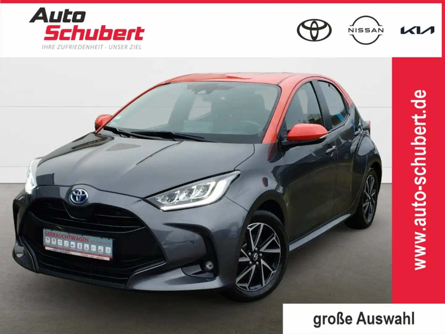 Toyota Yaris Hybrid Tokyo Spirit 1,5-L LED Apple CarPlay Androi Grau - 1