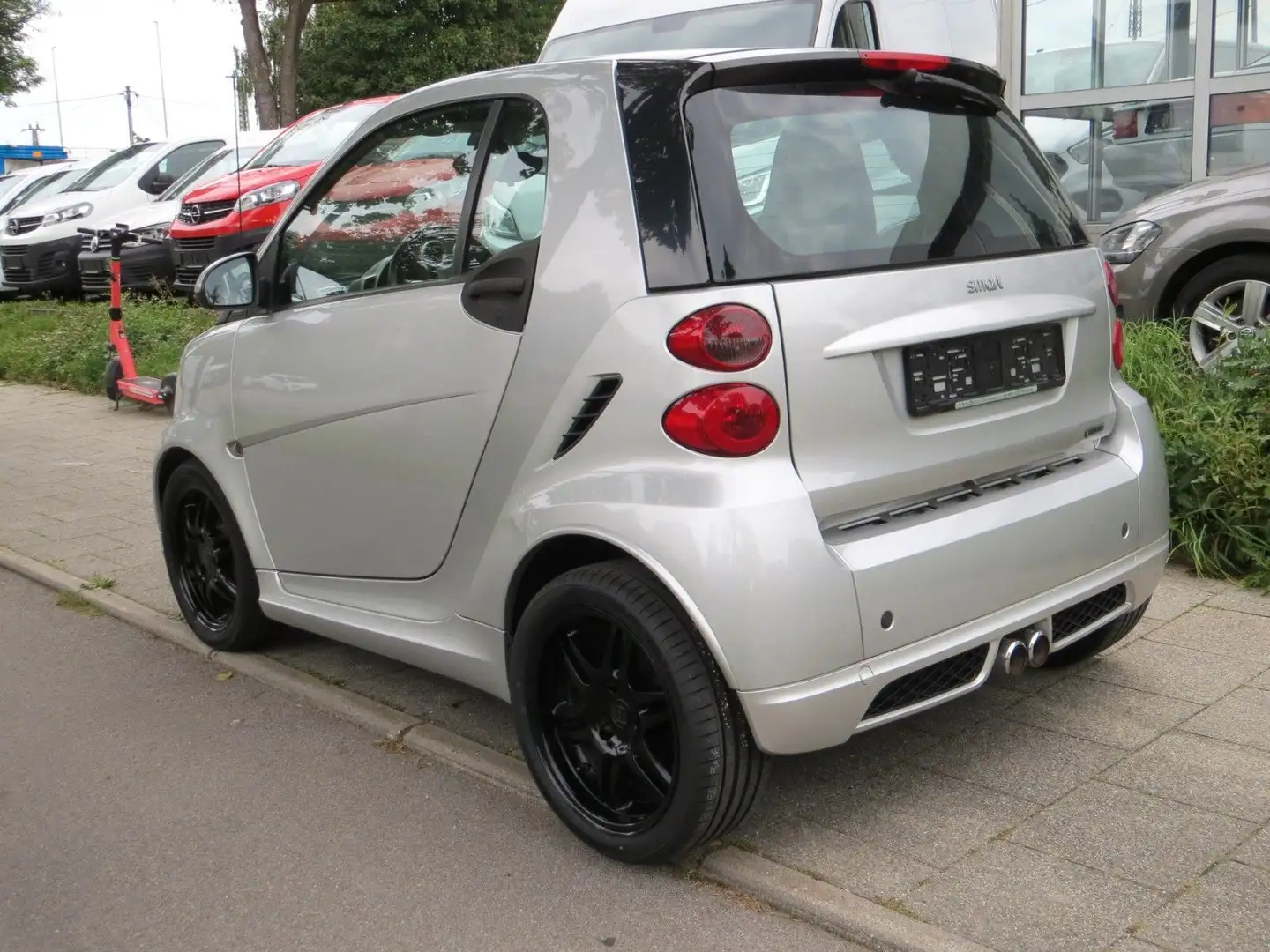 smart forTwo Brabus original Werks Brabus Xclusive Silber - 2