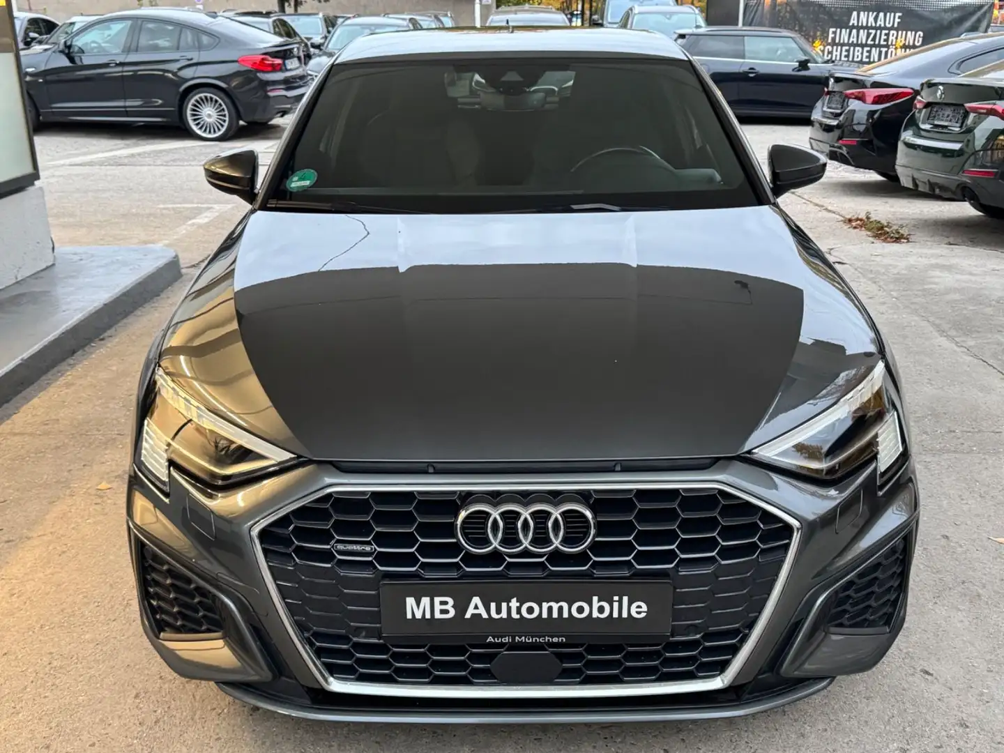 Audi A3 40 TDI S TRONIC QUATTRO S LINE MATRIX KAM NAV Grau - 2