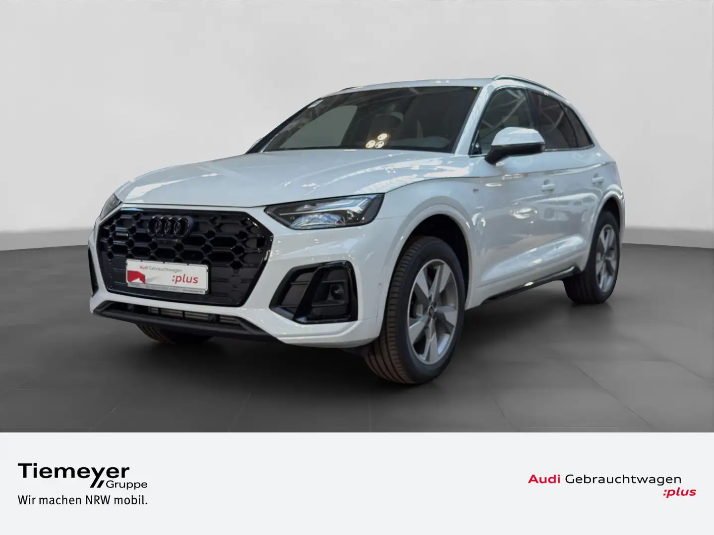 Audi Q5 45 TFSI Q 2x S LINE LM19 RAUTENSTEPPUNG PANO Weiß - 1