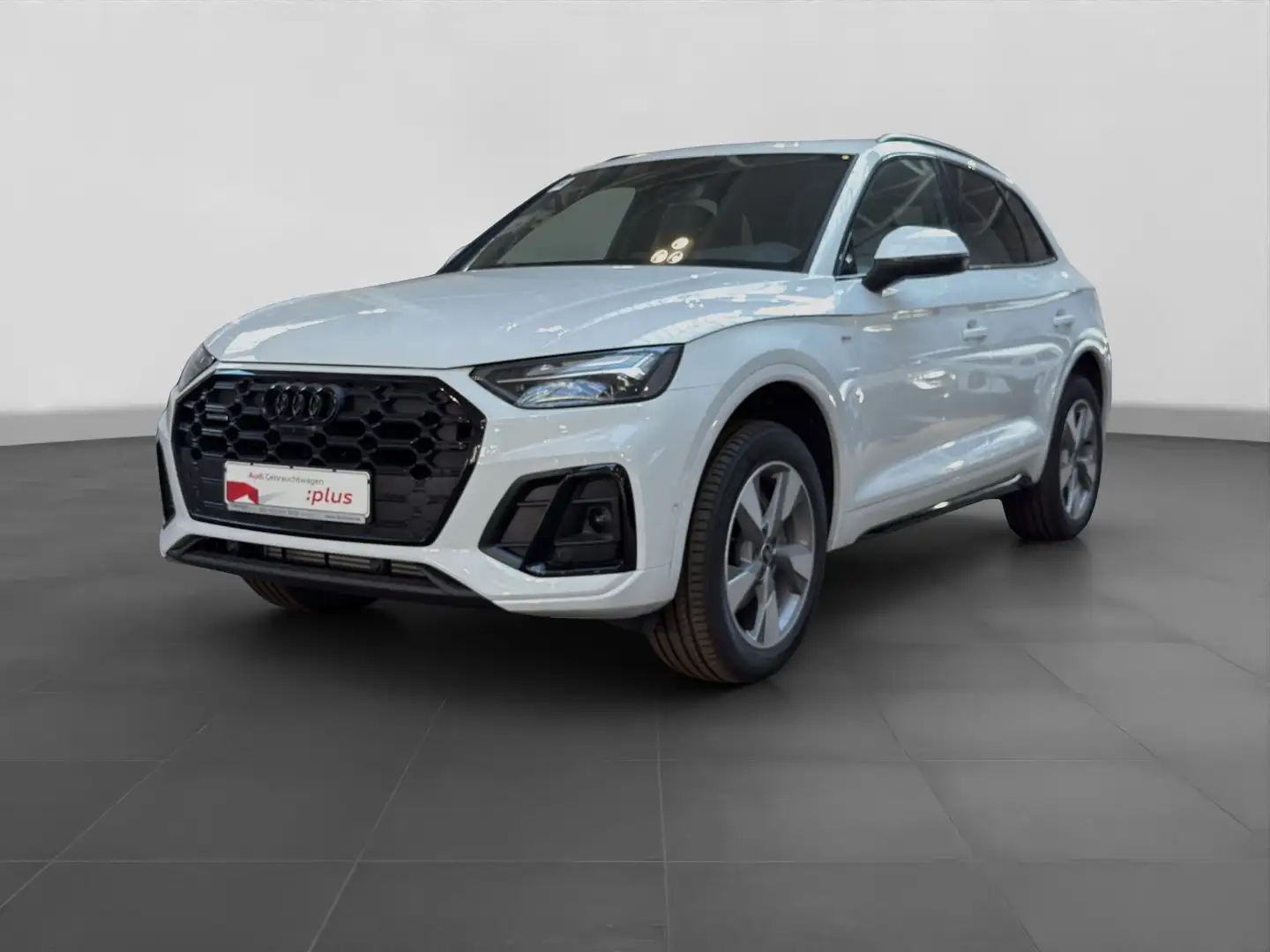 Audi Q5 45 TFSI Q 2x S LINE LM19 RAUTENSTEPPUNG PANO Weiß - 2