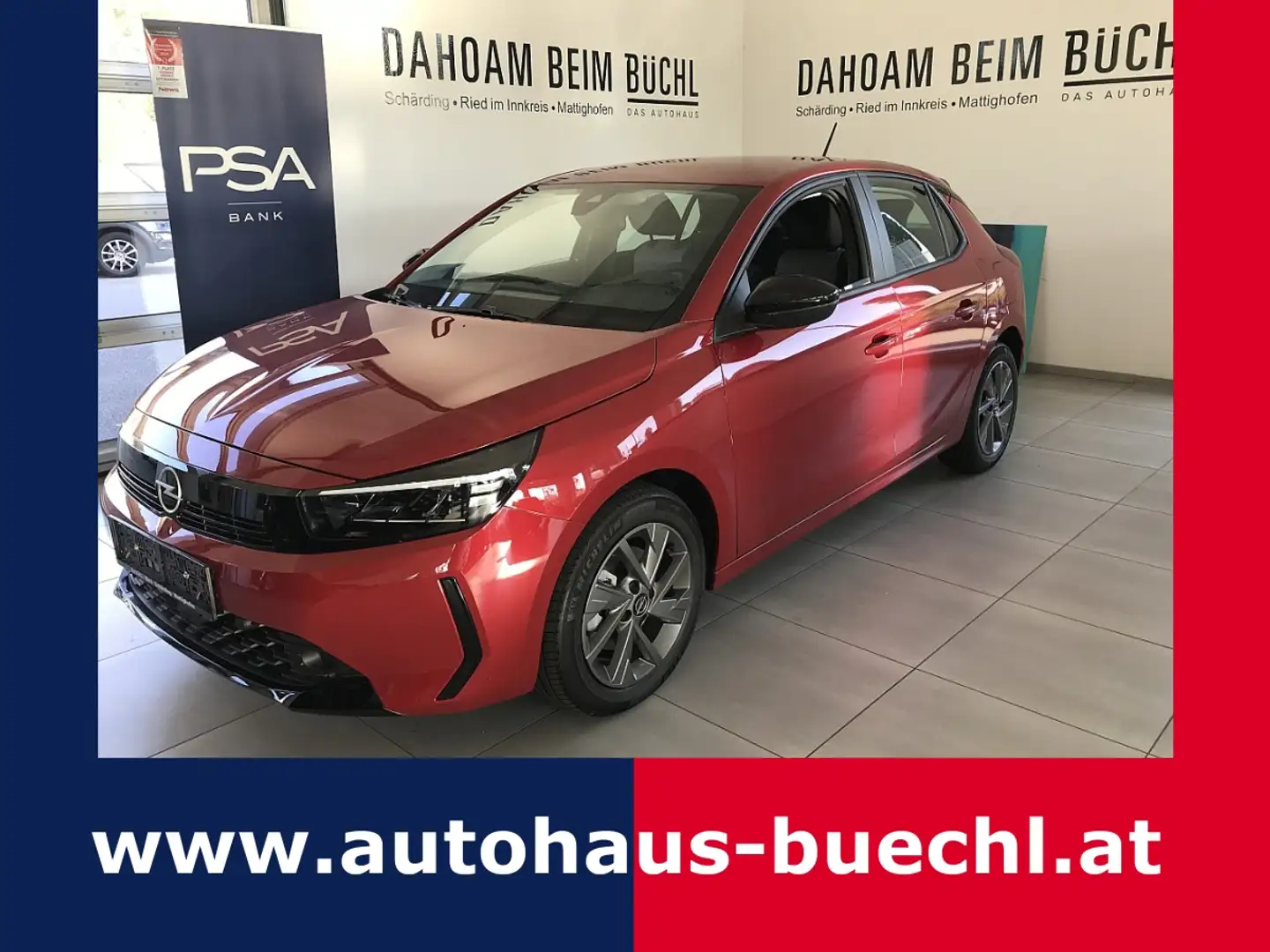 Opel Corsa 1,2 Edition 100 Rouge - 1