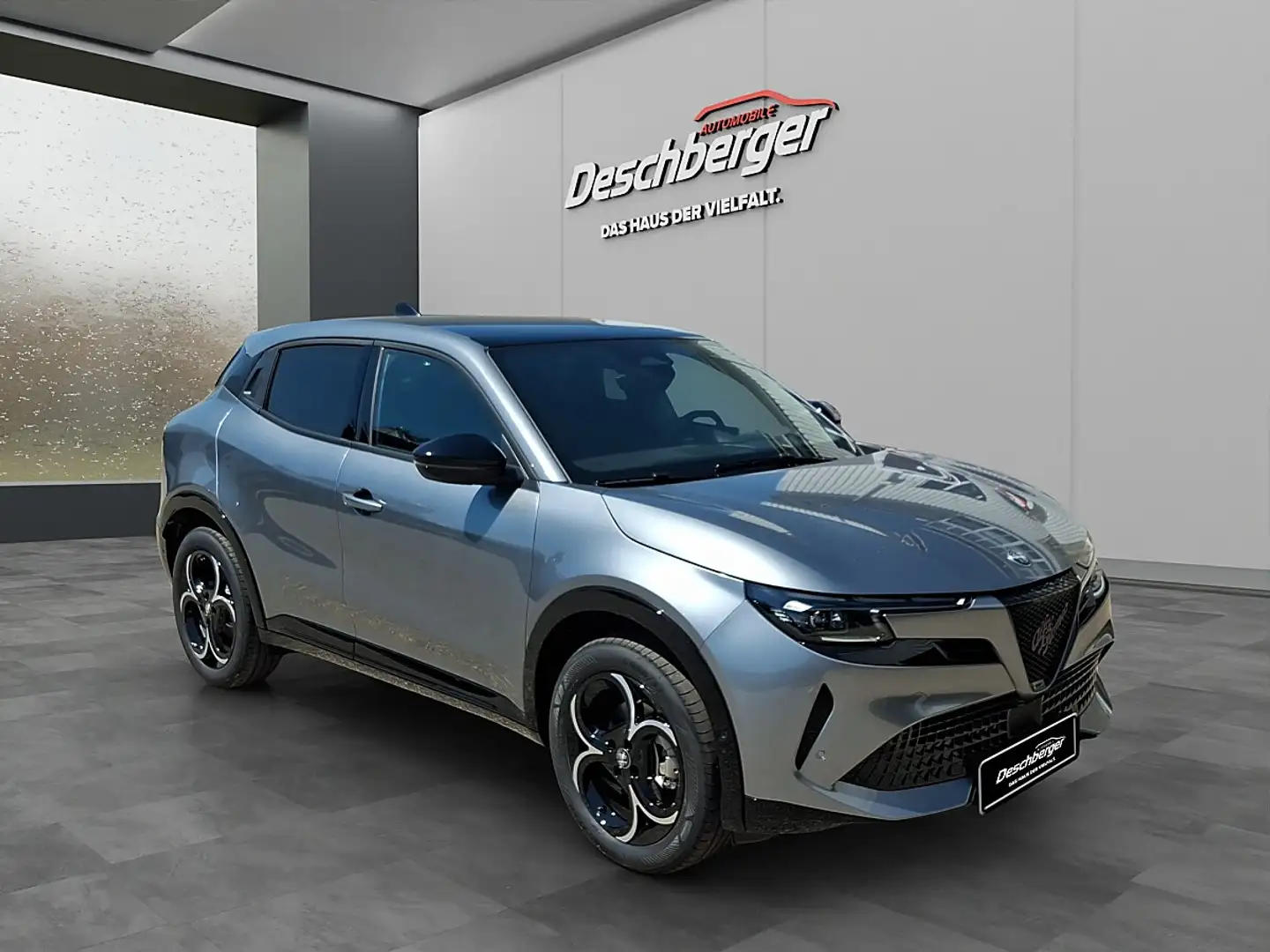 Alfa Romeo Junior Elettrica Batterie 54kWh Ti Grau - 2