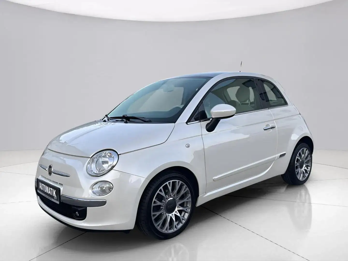 Fiat 500 Lounge*Automatik*Leder*Pano*PDC*11/26 HU/AU*Klima Weiß - 1