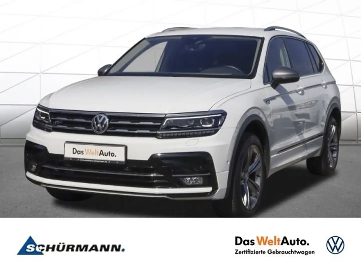 Volkswagen Tiguan Allspace Highline 2.0 TDI 4Motion R-Line Weiß - 1