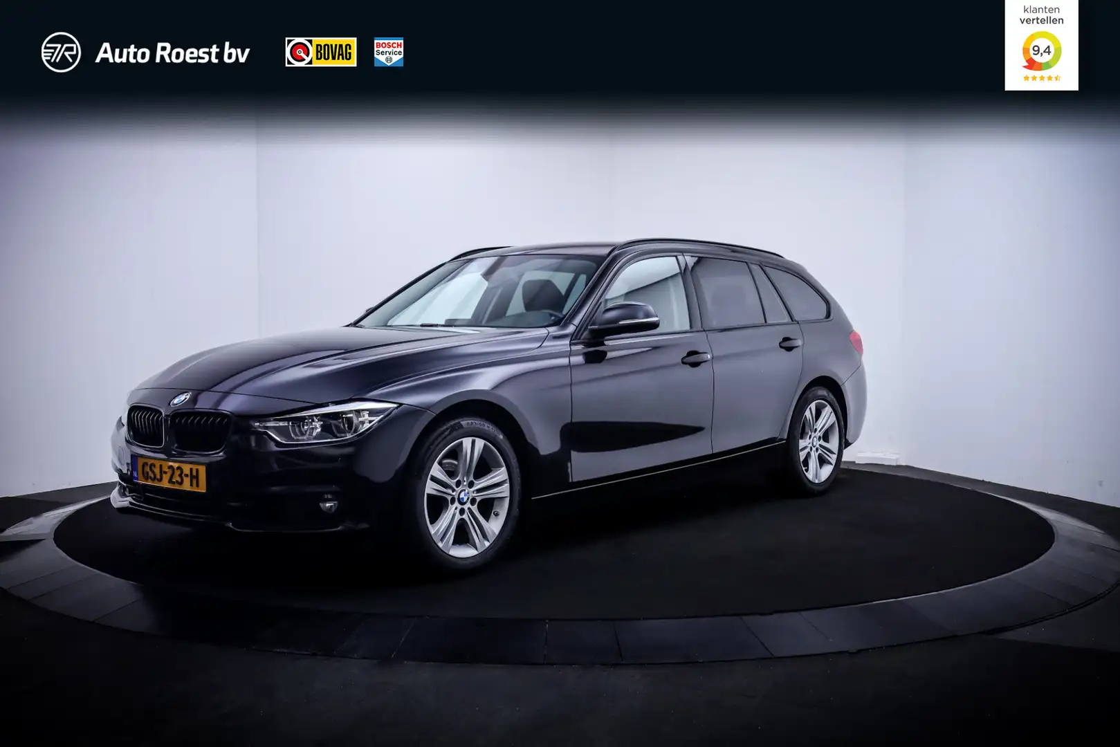 BMW 320 3-serie Touring 320iA 184Pk SPORT-LINE Executive F Zwart - 1