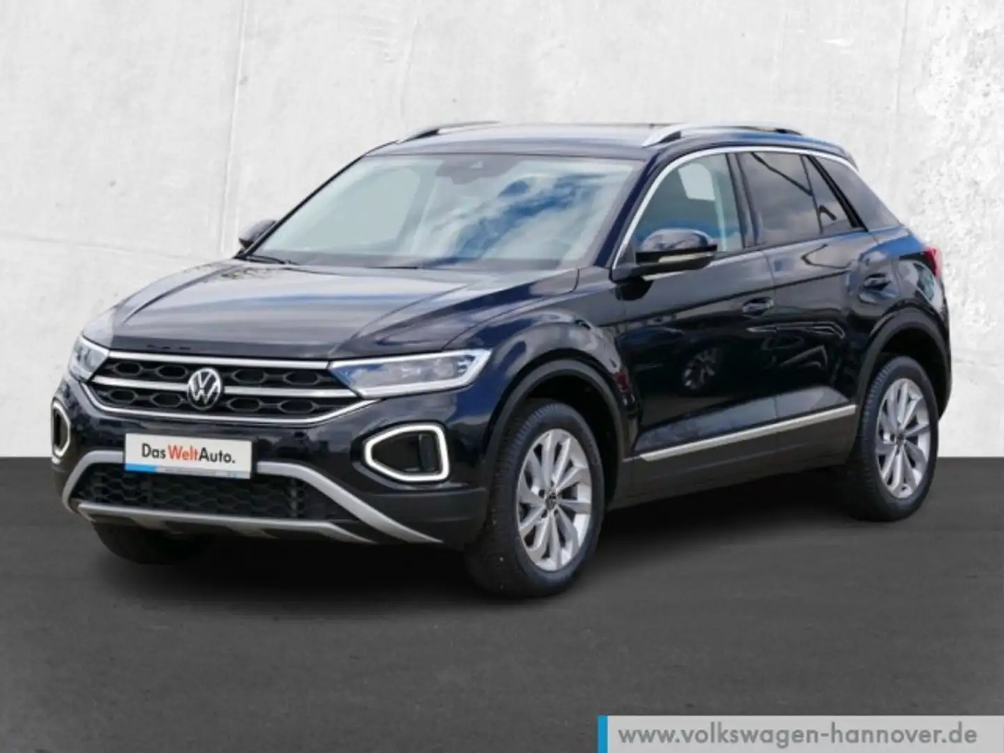 Volkswagen T-Roc 1.5 TSI DSG Style Navi AHK LED ACC DigCock Noir - 2
