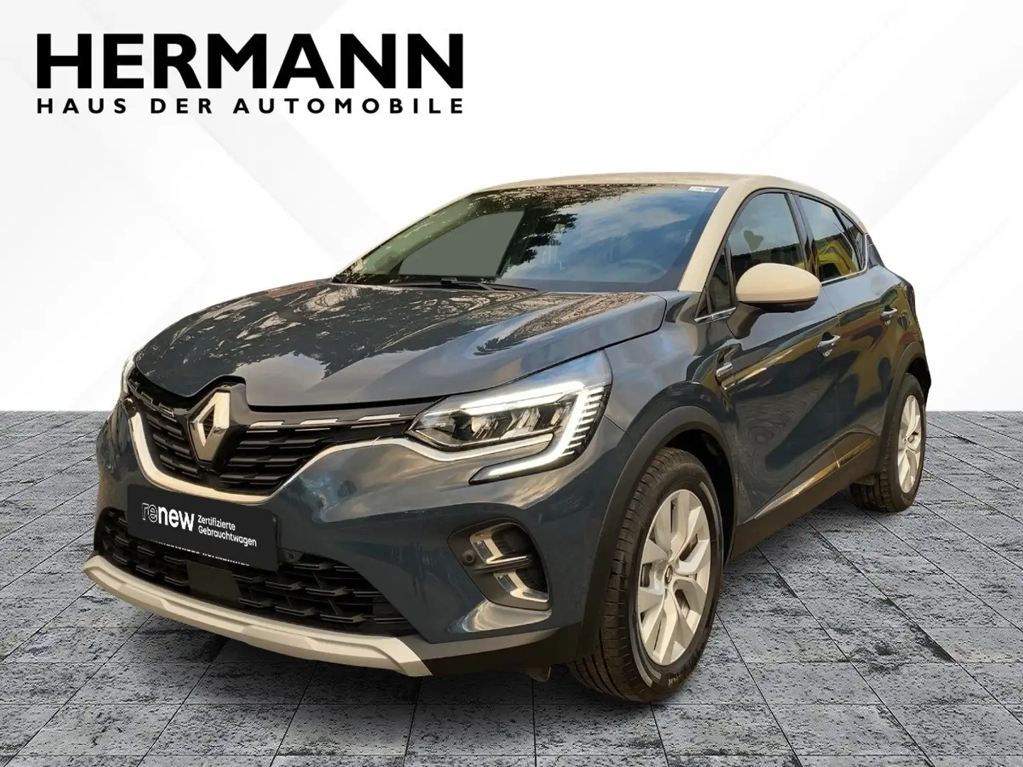 Renault Captur II 1.6 E-TECH 160 GPF Intens CAM*LED*NAVI Blau - 2