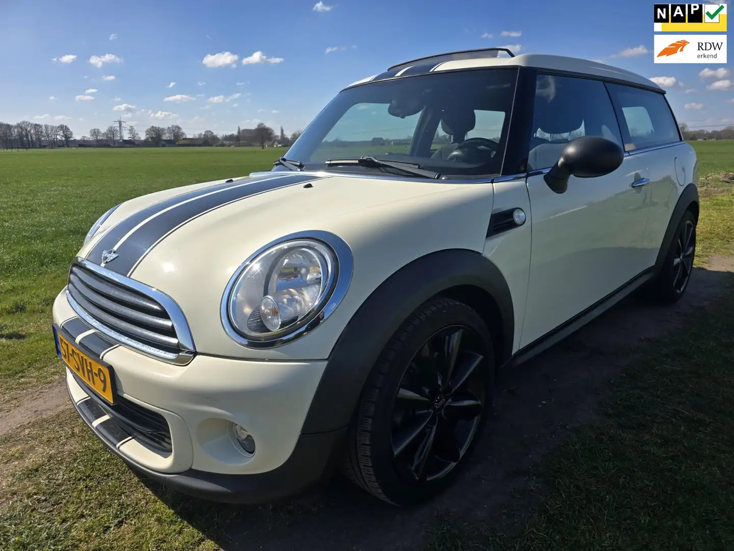 MINI One Clubman Mini 1.6 Business Line|Pano-dak|Airco|Cruise|NL-au Wit - 1